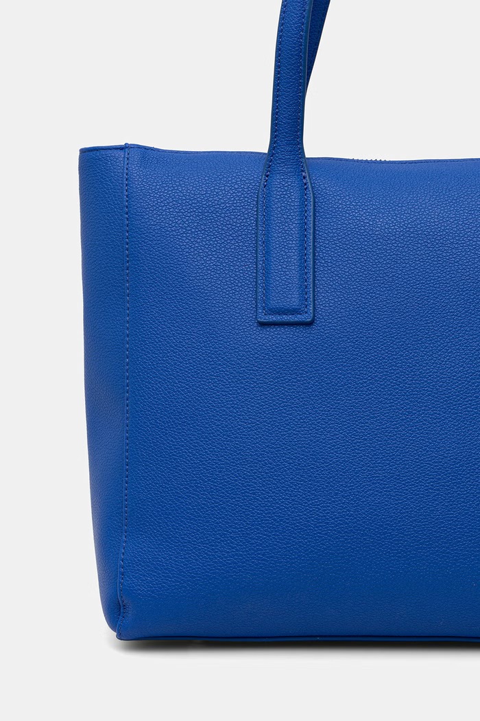 Аксесоари Valentino Bags шопинг чанта дамска от имитация на кожа RYTA RE VBS9UI01 син