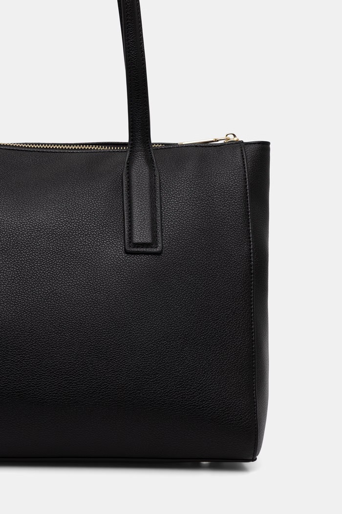 Аксесоари Valentino Bags шопинг чанта дамска от имитация на кожа RYTA RE VBS9UI01 черен