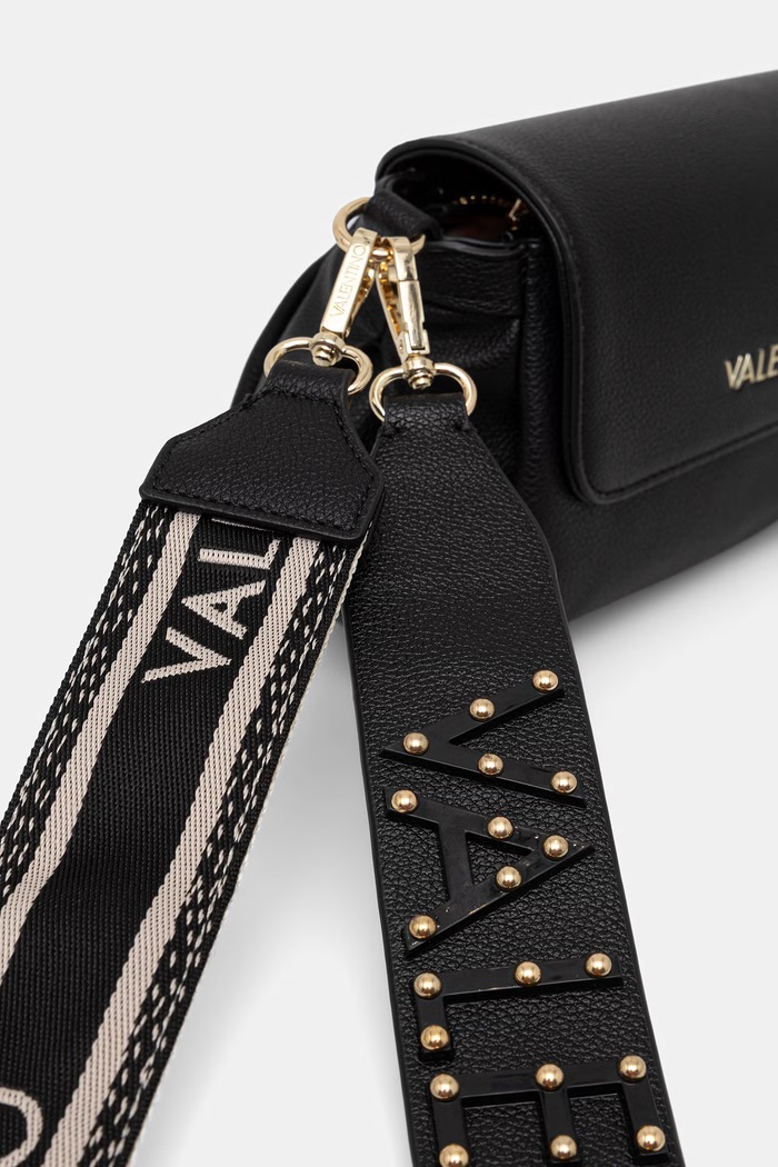 Valentino Bags listonoszka damska z imitacji skóry DEA RE czarny VBS9UM09