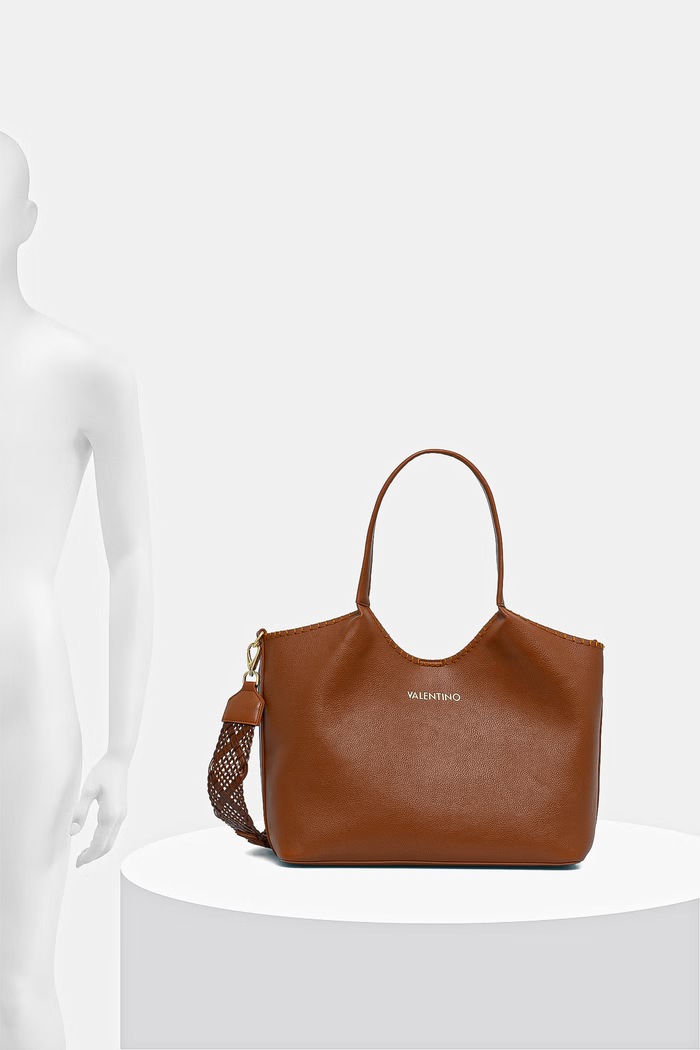 Dámska kabelka typu shopper z imitácie kože Valentino Bags ALEKSANDRA VBS9W901