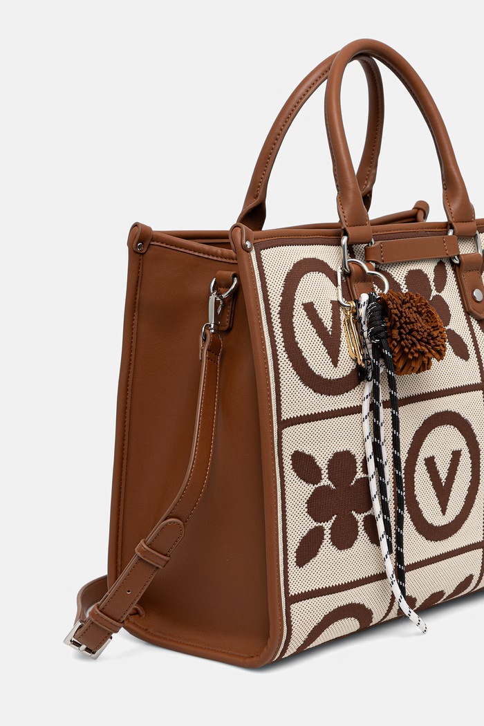 Valentino Bags kabelka typu tote dámska VBS9XF04 béžová SS26