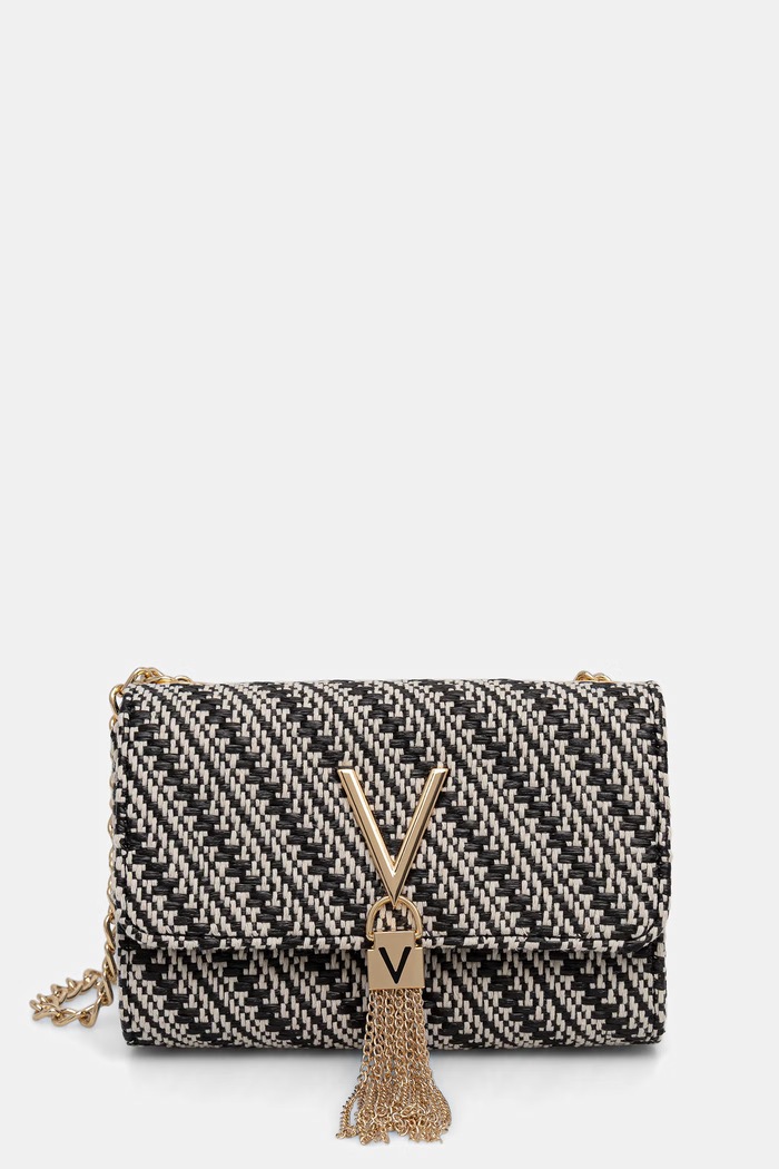 Valentino Bags crossbody kabelka dámska DIVINA SUMMER čierna VBS9XI03S