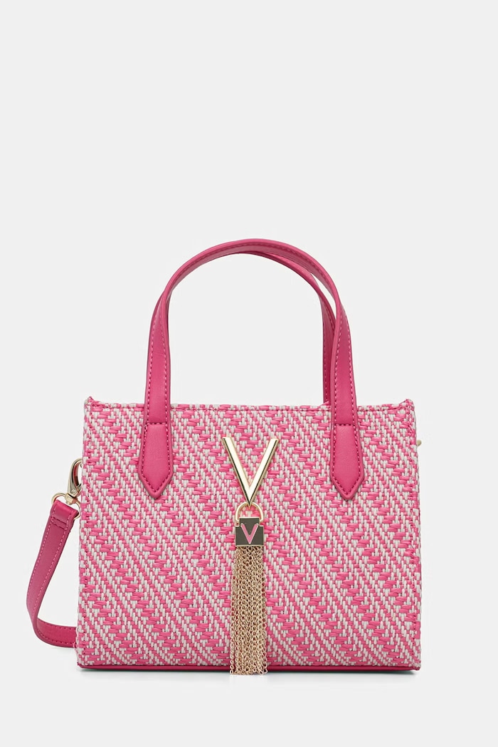 Valentino Bags geantă crossbody pentru femei DIVINA SUMMER roz VBS9XI15S