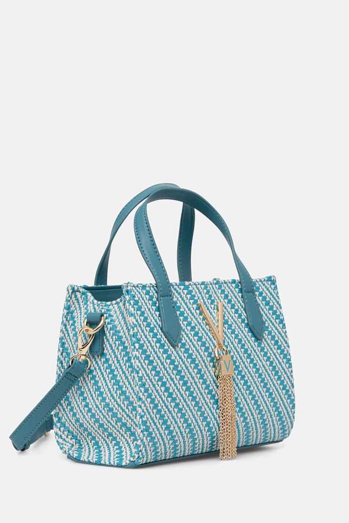 Valentino Bags crossbody kabelka dámska DIVINA SUMMER VBS9XI15S modrá SS26