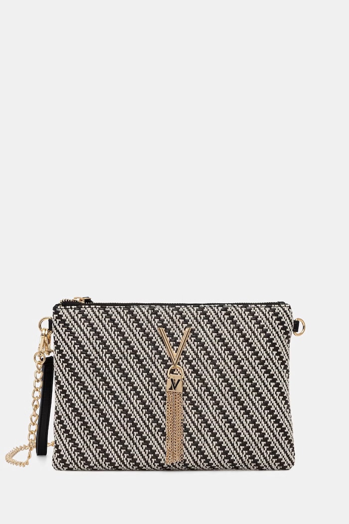 Valentino Bags geantă plic pentru femei DIVINA SUMMER negru VBS9XI19S