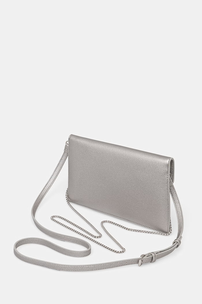 Accessori Valentino Bags pochette da donna LUXE VBS9XJ17 argento