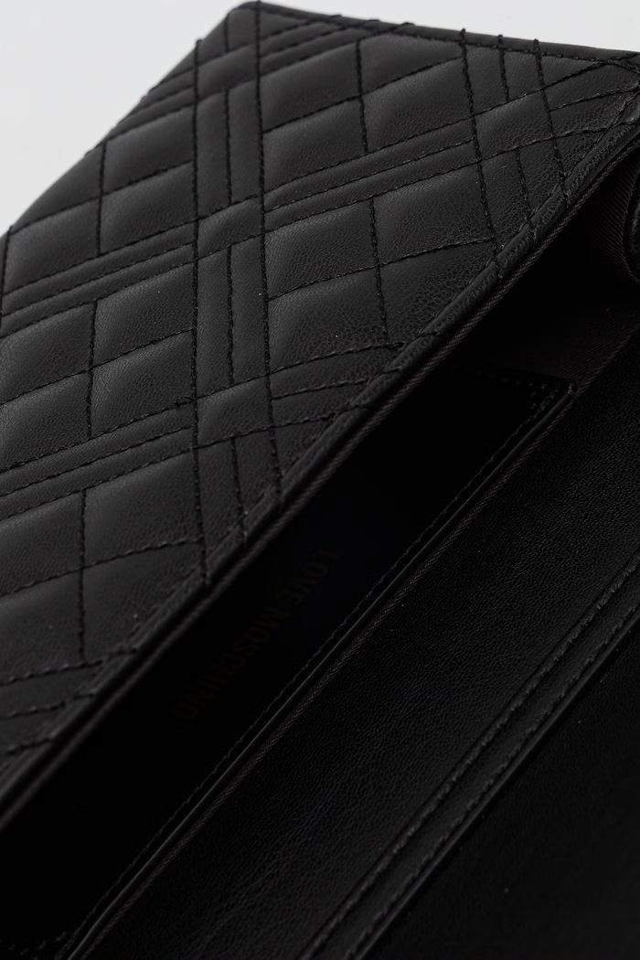 Love Moschino kabelka dámska z imitácie kože JC4079PP0OLA0000 čierna