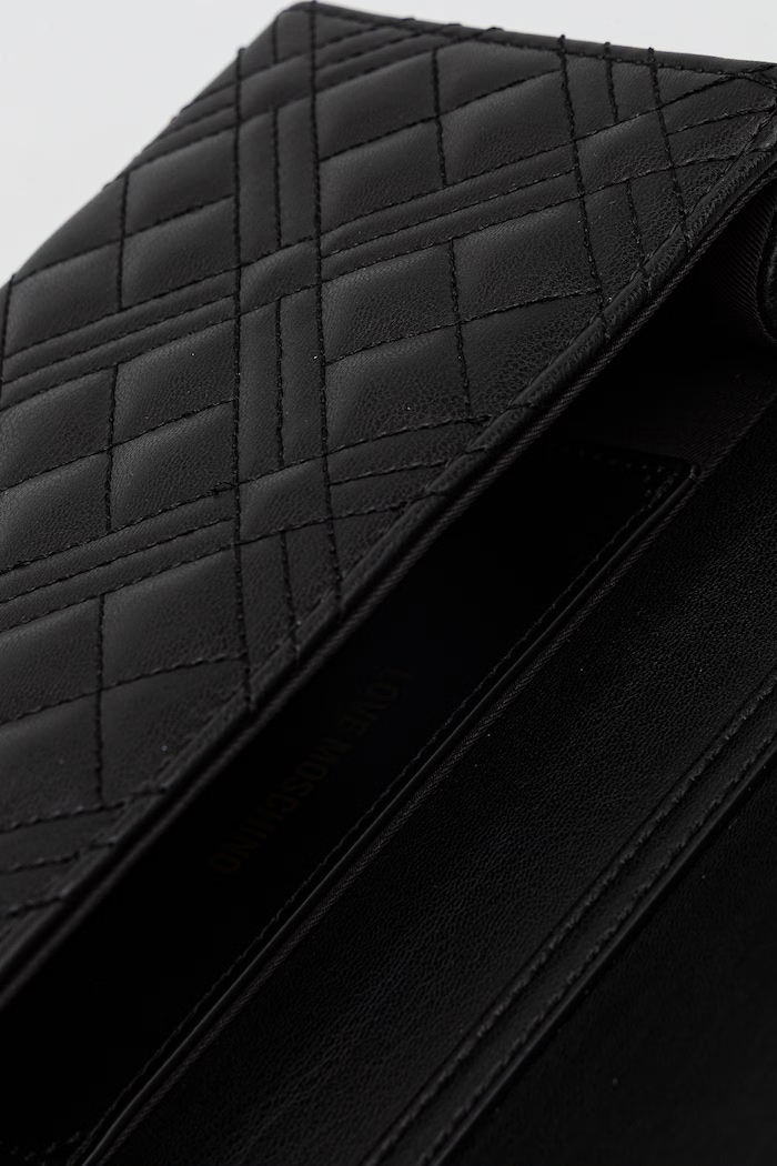 Love Moschino kabelka dámska z imitácie kože JC4079PP0OLA0000 čierna