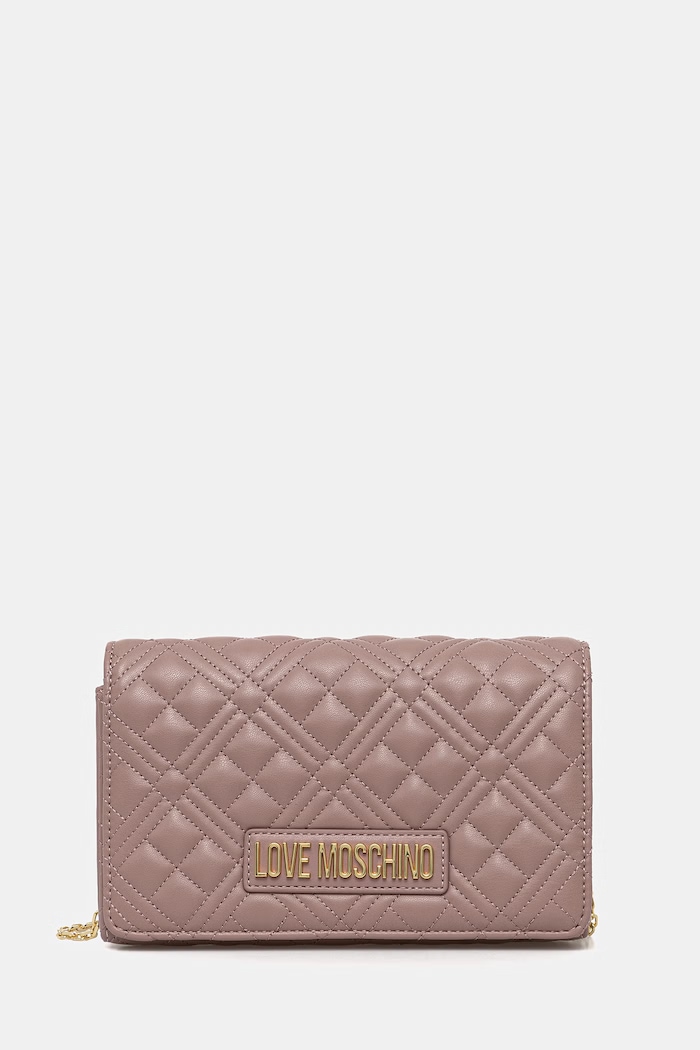 Love Moschino crossbody kabelka dámska ružová JC4079PP0OLA0600