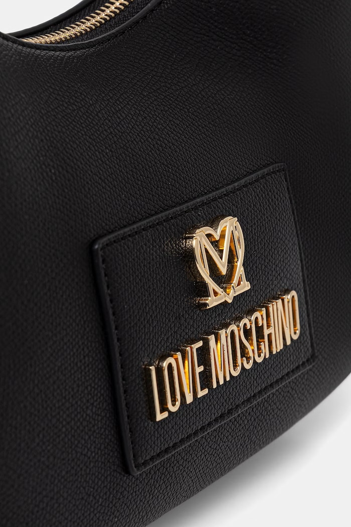 Love Moschino geantă pentru femei, cu imitație de piele negru JC4237PP0OKC0000