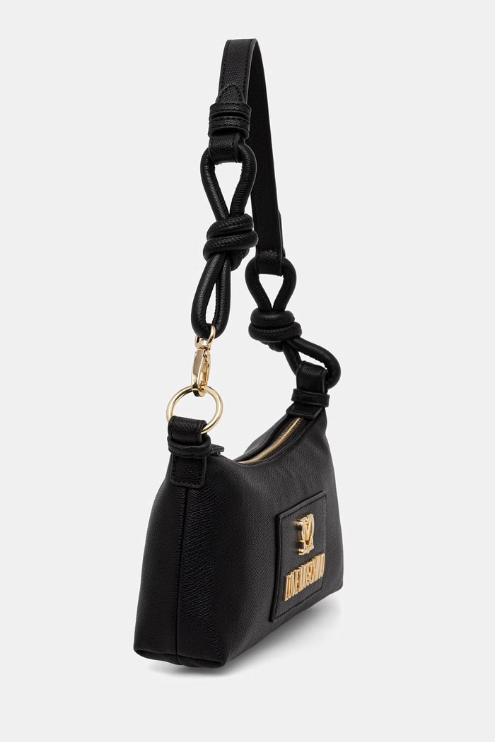 Love Moschino női műbőr táska JC4241PP0OKC0000 fekete SS26