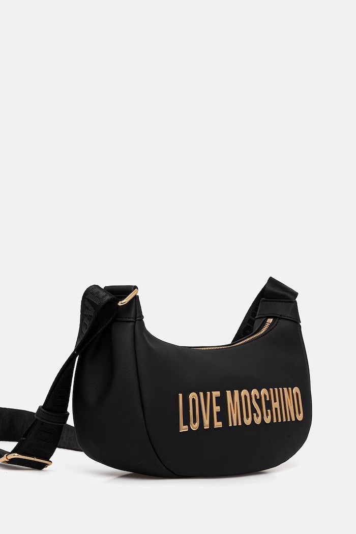 Love Moschino geantă crossbody pentru femei JC4245PP0OKD0000 negru SS26