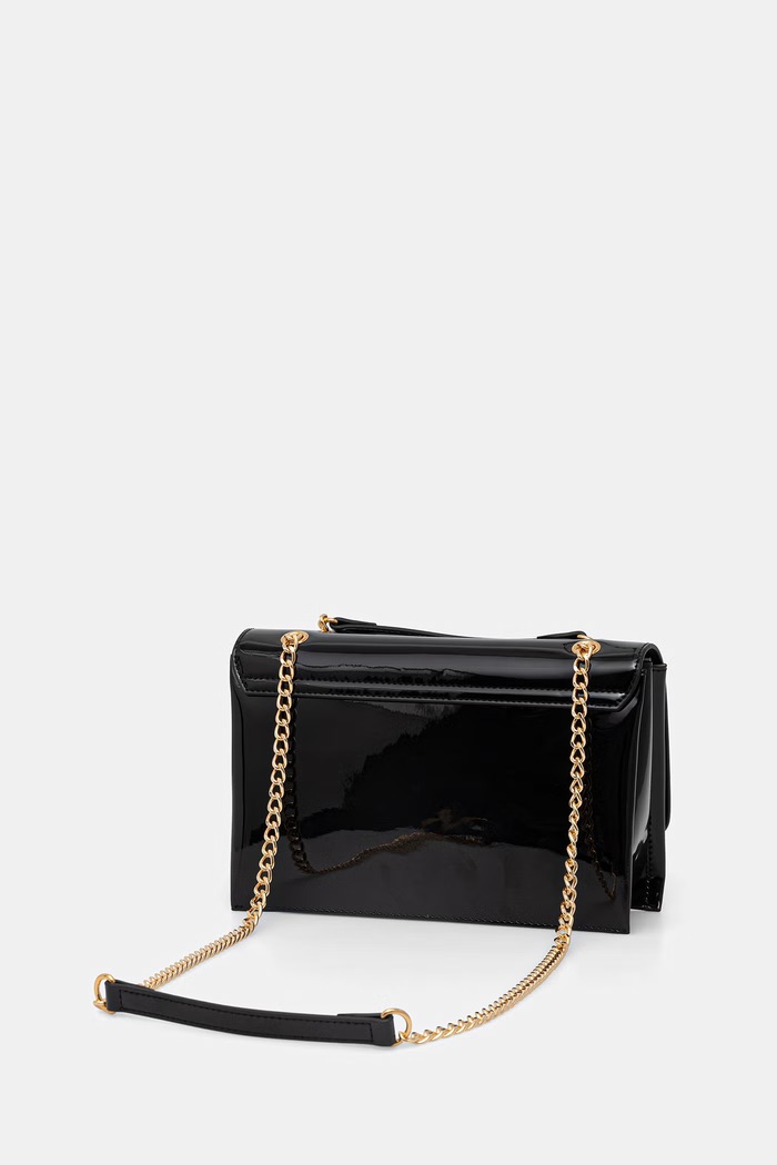 Doplnky Love Moschino crossbody kabelka dámska z imitácie kože JC4246PP0OKE100A čierna