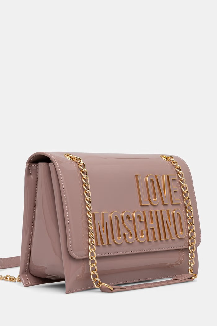 Love Moschino torebka damska z imitacji skóry JC4246PP0OKE160A różowy SS26