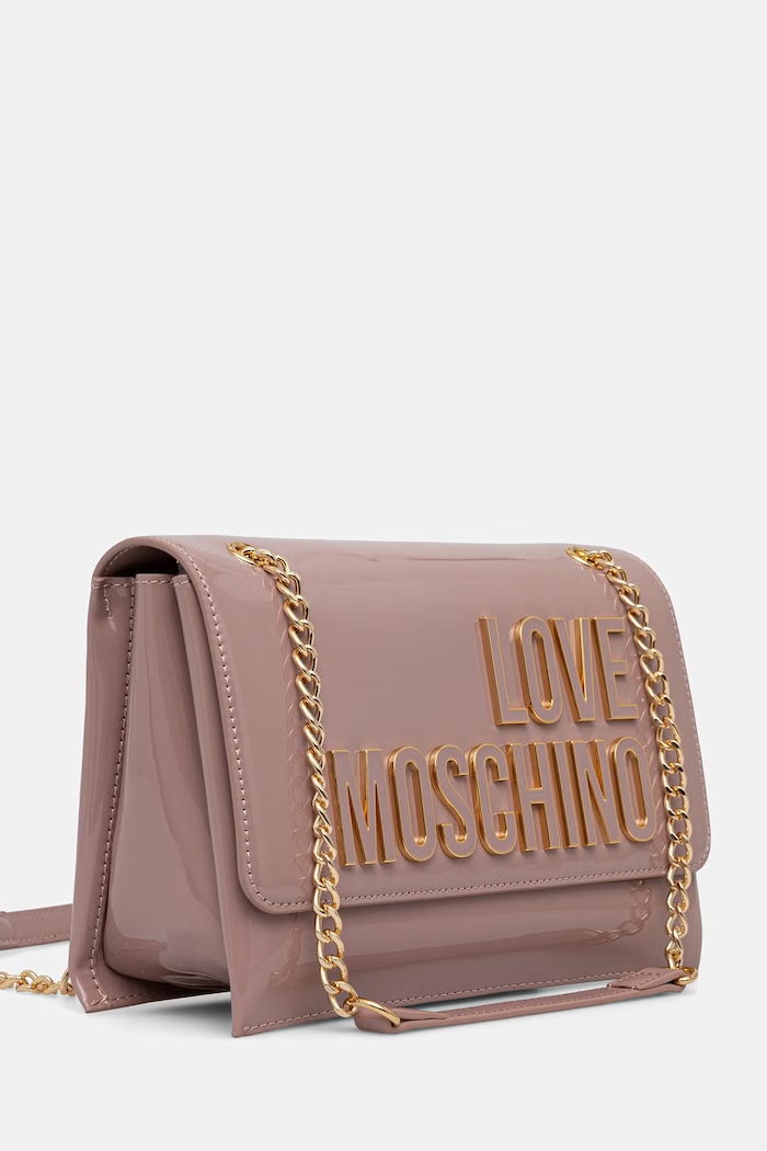 Love Moschino torebka damska z imitacji skóry JC4246PP0OKE160A różowy SS26