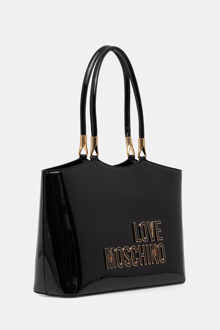 Love Moschino geantă shopper pentru femei JC4247PP0OKE100A negru SS26