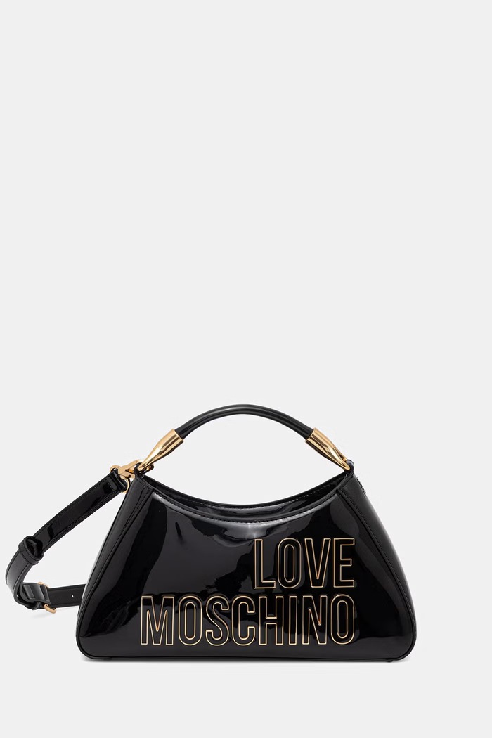 Love Moschino geantă pentru femei negru JC4248PP0OKE100A