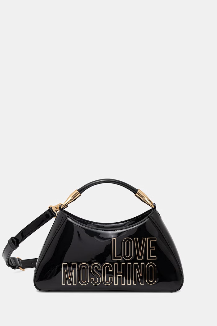 Love Moschino geantă pentru femei negru JC4248PP0OKE100A