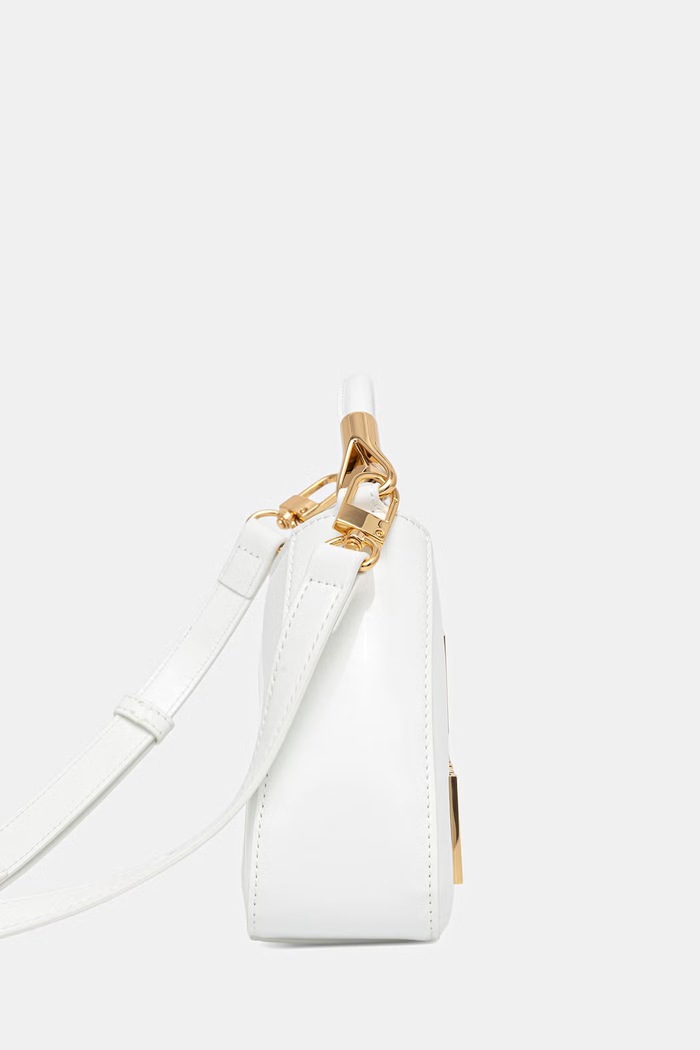 Love Moschino taška dámská z imitace kůže JC4248PP0OKE110A bílá SS26