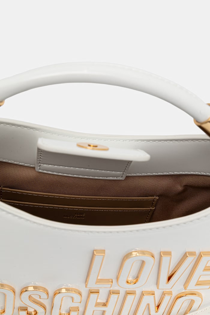 Love Moschino taška dámská z imitace kůže JC4248PP0OKE110A bílá