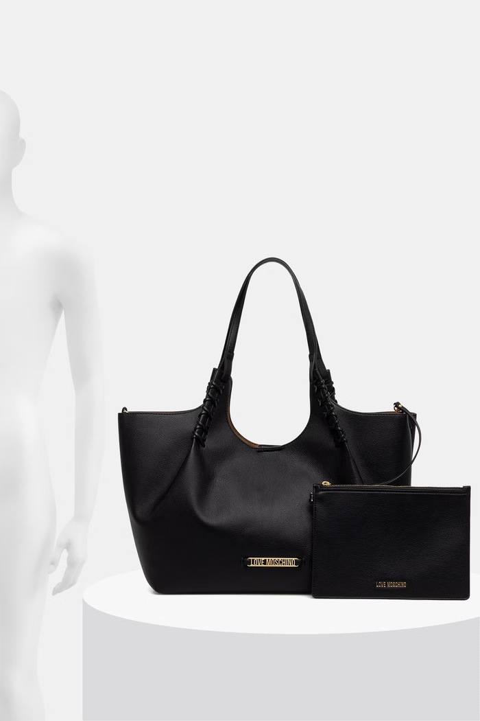 Love Moschino Torebka shopper damska z imitacji skóry JC4297PP0OKL0000
