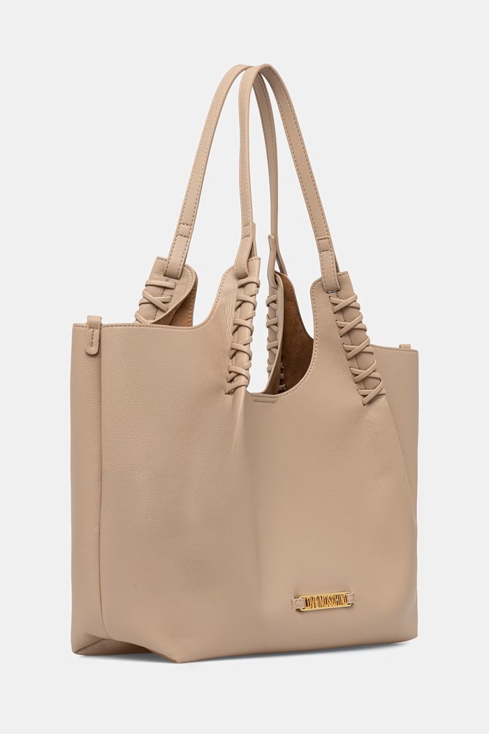 Accesorii Love Moschino geantă shopper femei JC4297PP0OKL0209 bej