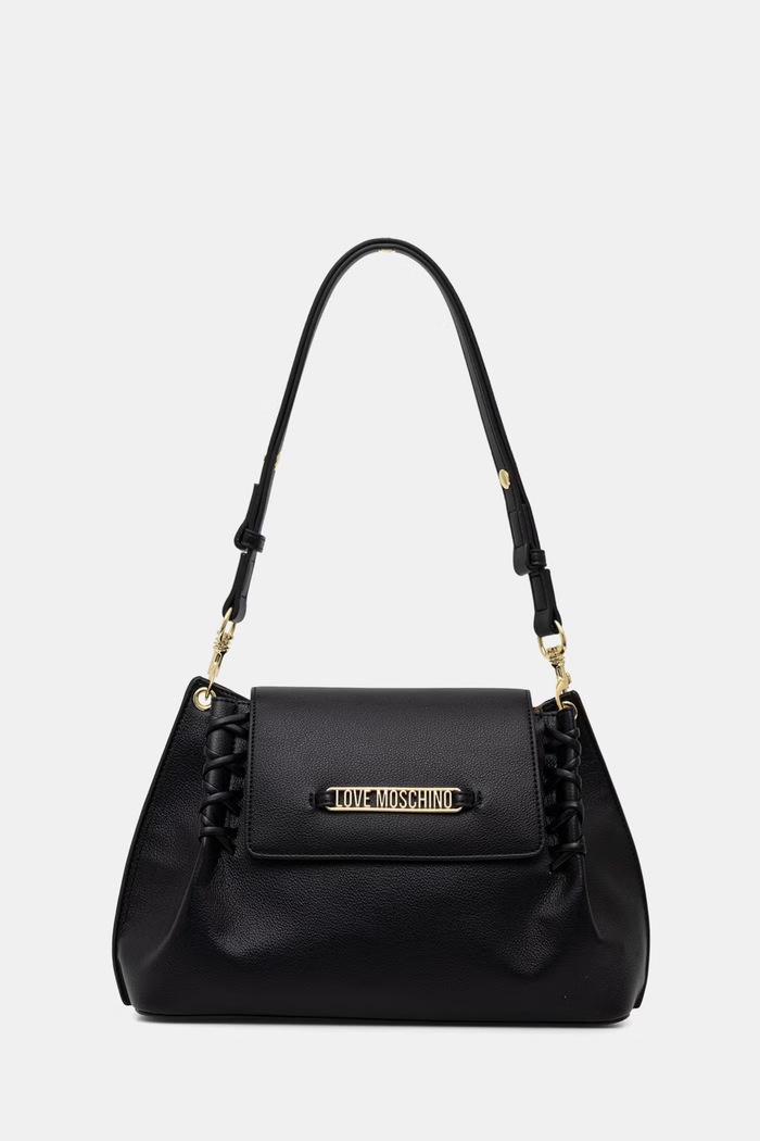 Love Moschino klasična torbica ženska črna JC4299PP0OKL0000