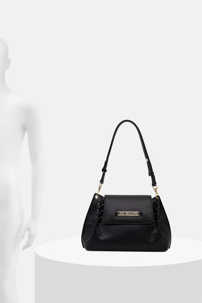 Love Moschino klasična torbica ženska črna JC4299PP0OKL0000