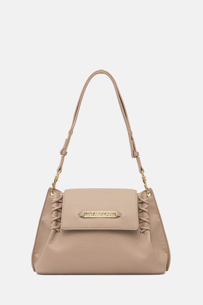 Love Moschino klasična torbica ženska bež JC4299PP0OKL0209