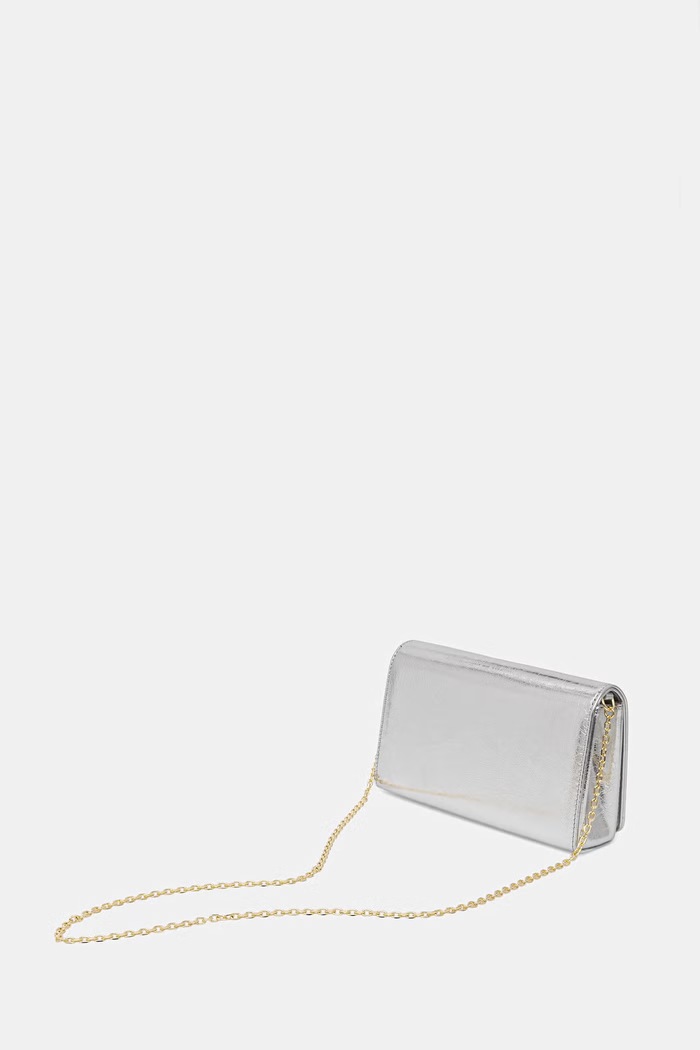 Accesorii Love Moschino geantă crossbody pentru femei JC4345PP0OKQ0902 argintiu