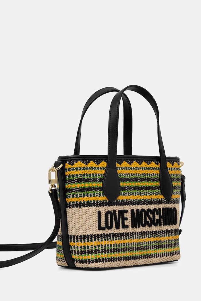 Love Moschino kabelka typu tote dámska JC4349PP0OKN300A čierna SS26