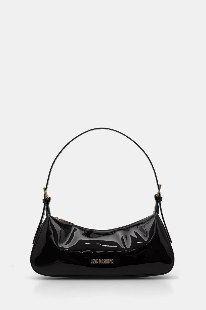 Love Moschino dámska baguette kabelka čierna JC4390PP0OKE2000