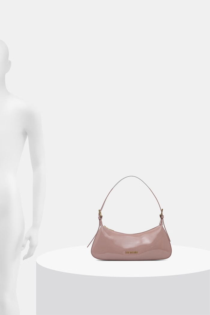 Love Moschino kabelka typu baguette dámska z imitácie kože JC4390PP0OKE2600