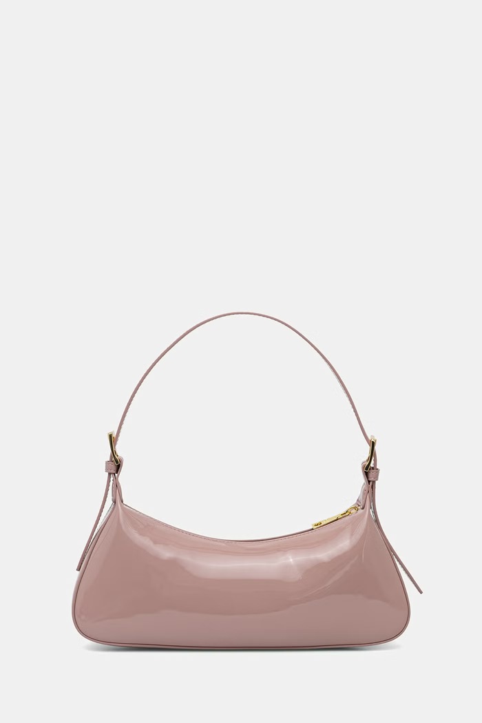 Doplnky Love Moschino kabelka typu baguette dámska z imitácie kože JC4390PP0OKE2600 ružová
