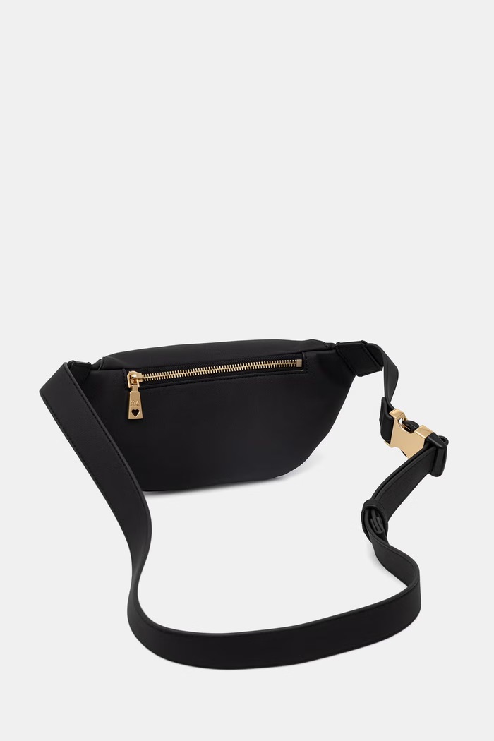 Akcesoria Love Moschino nerka damska z imitacji skóry JC4195PP0OKD0000 czarny