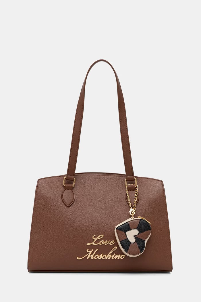Love Moschino kabelka typu shopper dámska hnedá JC4276PP0OK1030A