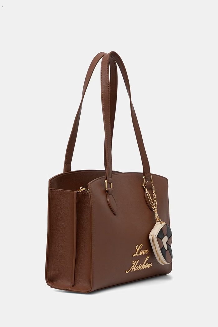 Love Moschino kabelka typu shopper dámska JC4276PP0OK1030A hnedá SS26