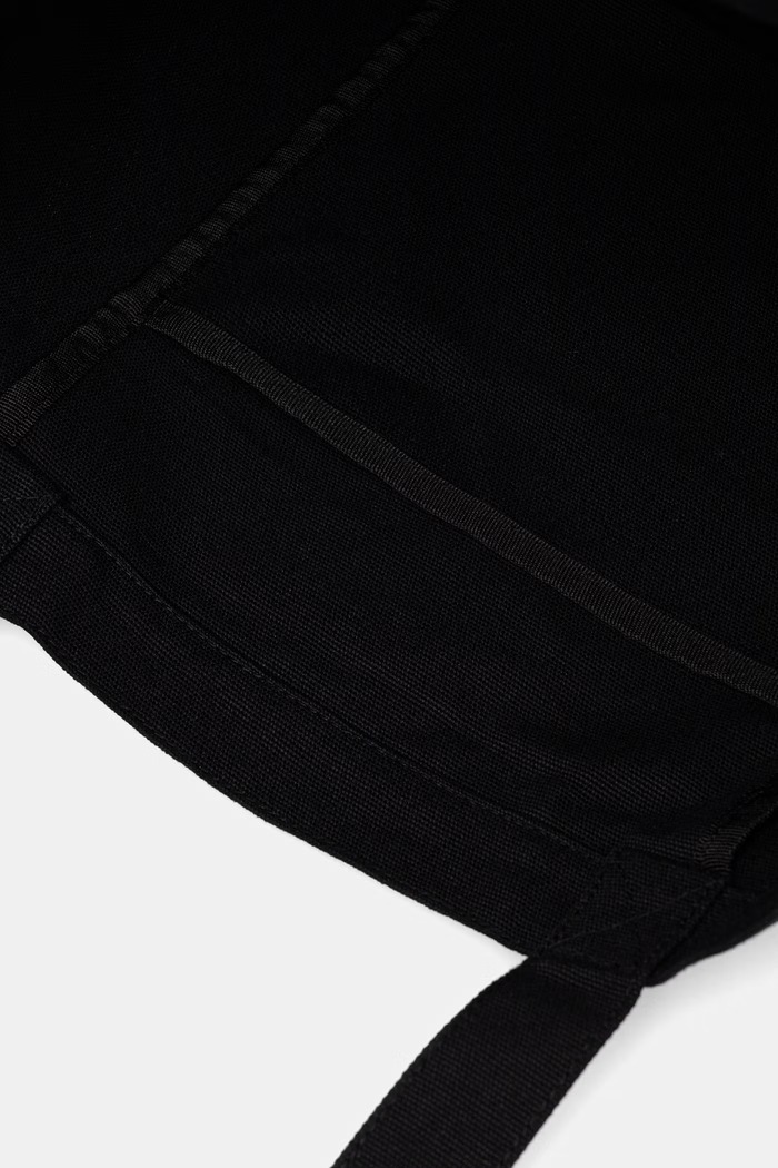 Carhartt WIP Canvas Graphic Tote torebka tote damska bawełniana I033975.3QVXX czarny