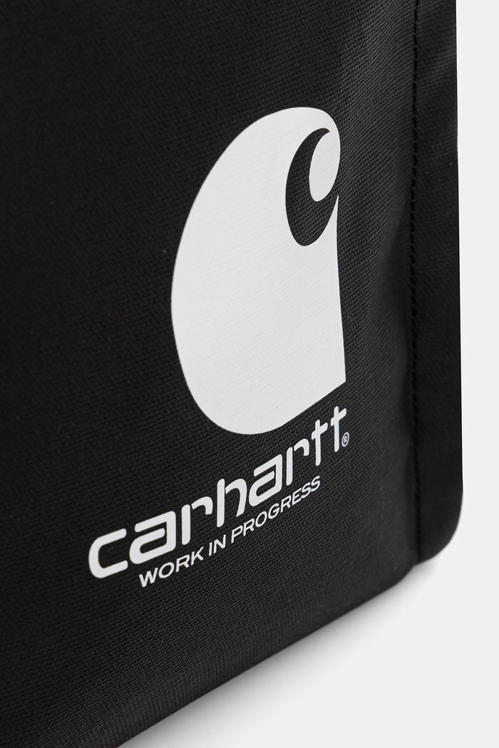 Carhartt WIP Carhartt WIP Shopping Bag tote torba za žene pamučna crna I036153.0D2XX