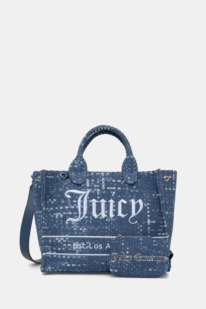 Juicy Couture kabelka typu tote dámska IRIS modrá BEJIR9914WXL