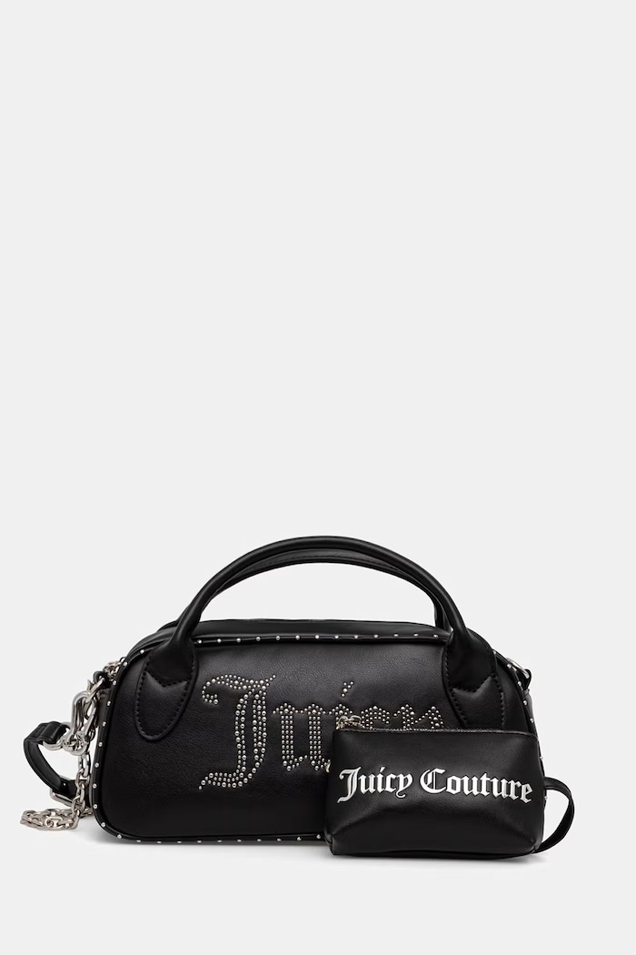 Juicy Couture geantă crossbody pentru femei, cu imitație de piele KIMBERLY negru BEJQL9919WVP