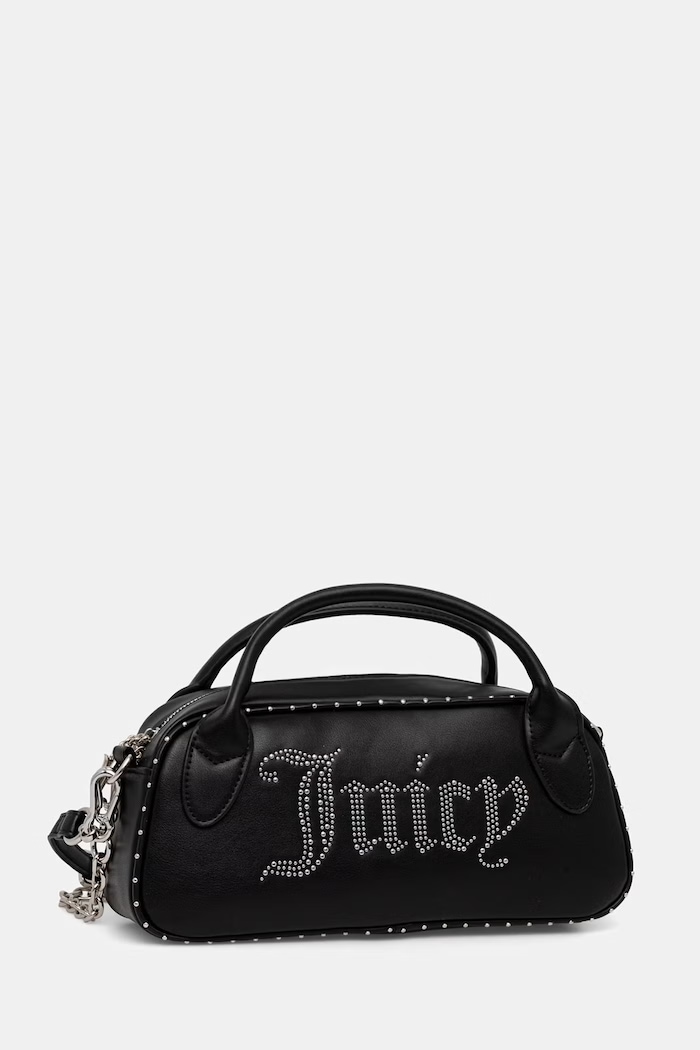 Juicy Couture geantă crossbody pentru femei, cu imitație de piele KIMBERLY negru BEJQL9919WVP