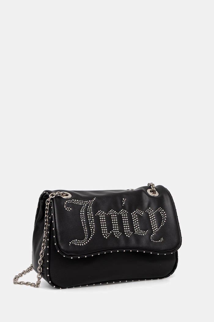 Juicy Couture geantă crossbody femei cu imitație de piele KIMBERLY BEJQL8798WVP negru SS26