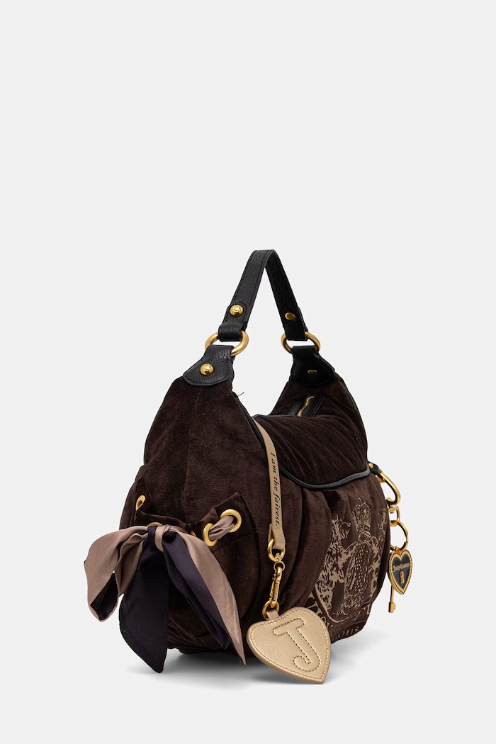 Juicy Couture geantă pentru femei DAYDREAMER BEJD08742WZC maro SS26