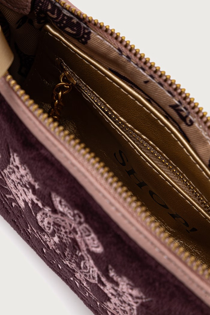 Torebka crossbody damska DAYDREAMER Juicy Couture fioletowy BIJD08940WZC