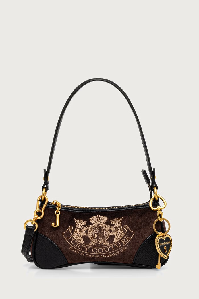 Juicy Couture Crossbody torba za žene DAYDREAMER smeđa BIJD08940WZC