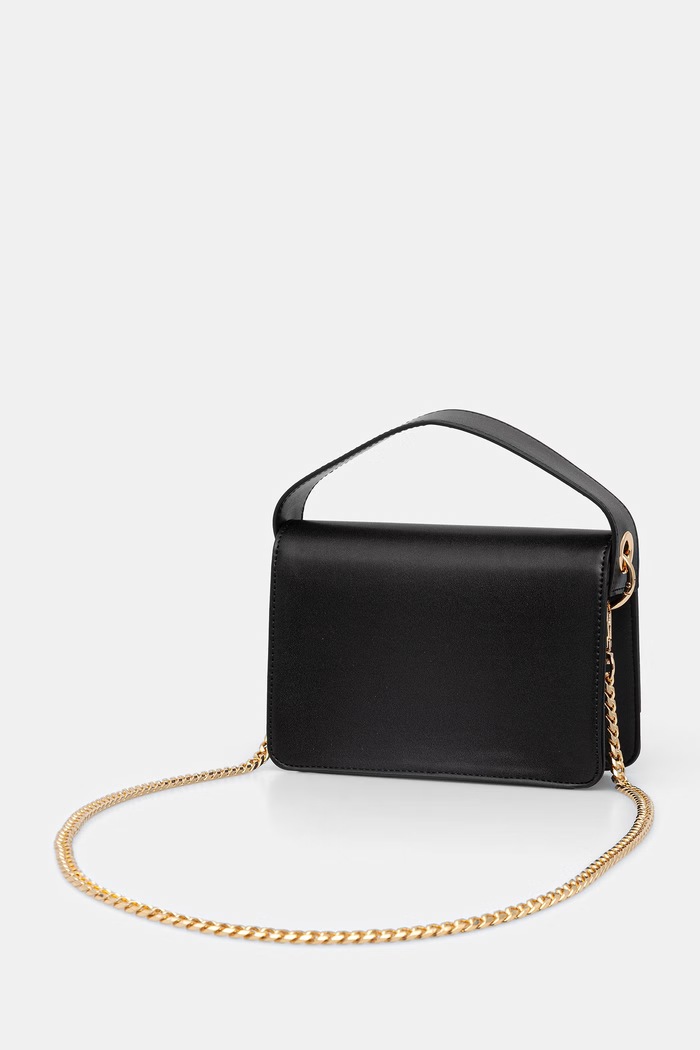 Dodatki Blauer crossbody torbica ženska iz umetnega usnja MINPU02 črna