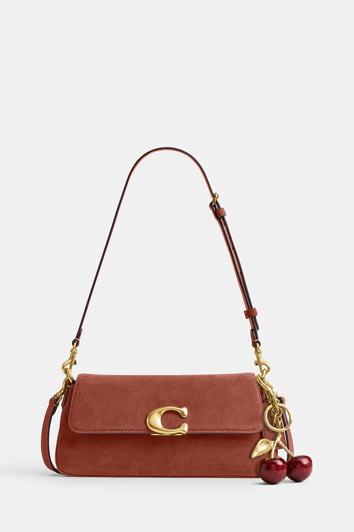 Coach crossbody kabelka dámska semišová Suade Jet Shoulder Bag CDZ74