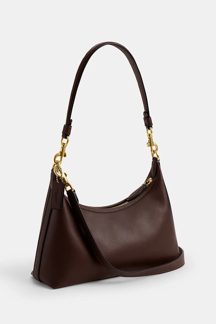 Coach Torebka damska skórzana Juliet Shoulder Bag 25 CDZ64 brązowy SS26