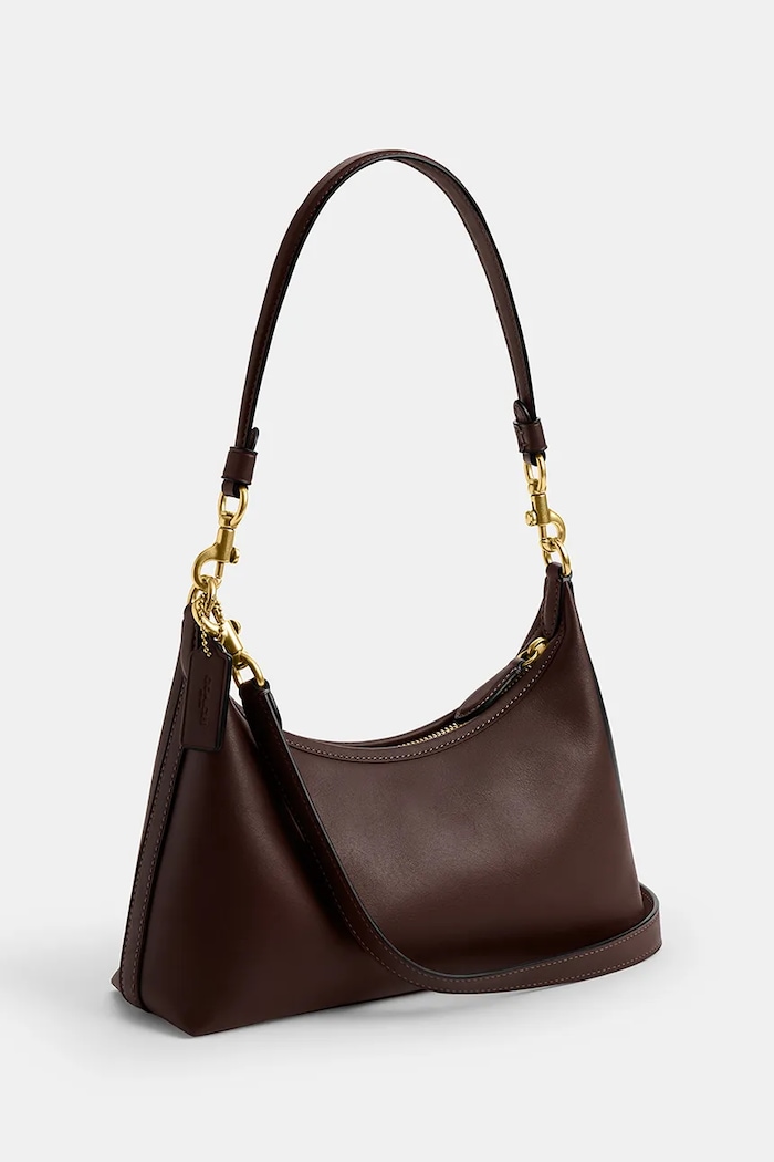 Coach Torebka damska skórzana Juliet Shoulder Bag 25 CDZ64 brązowy SS26